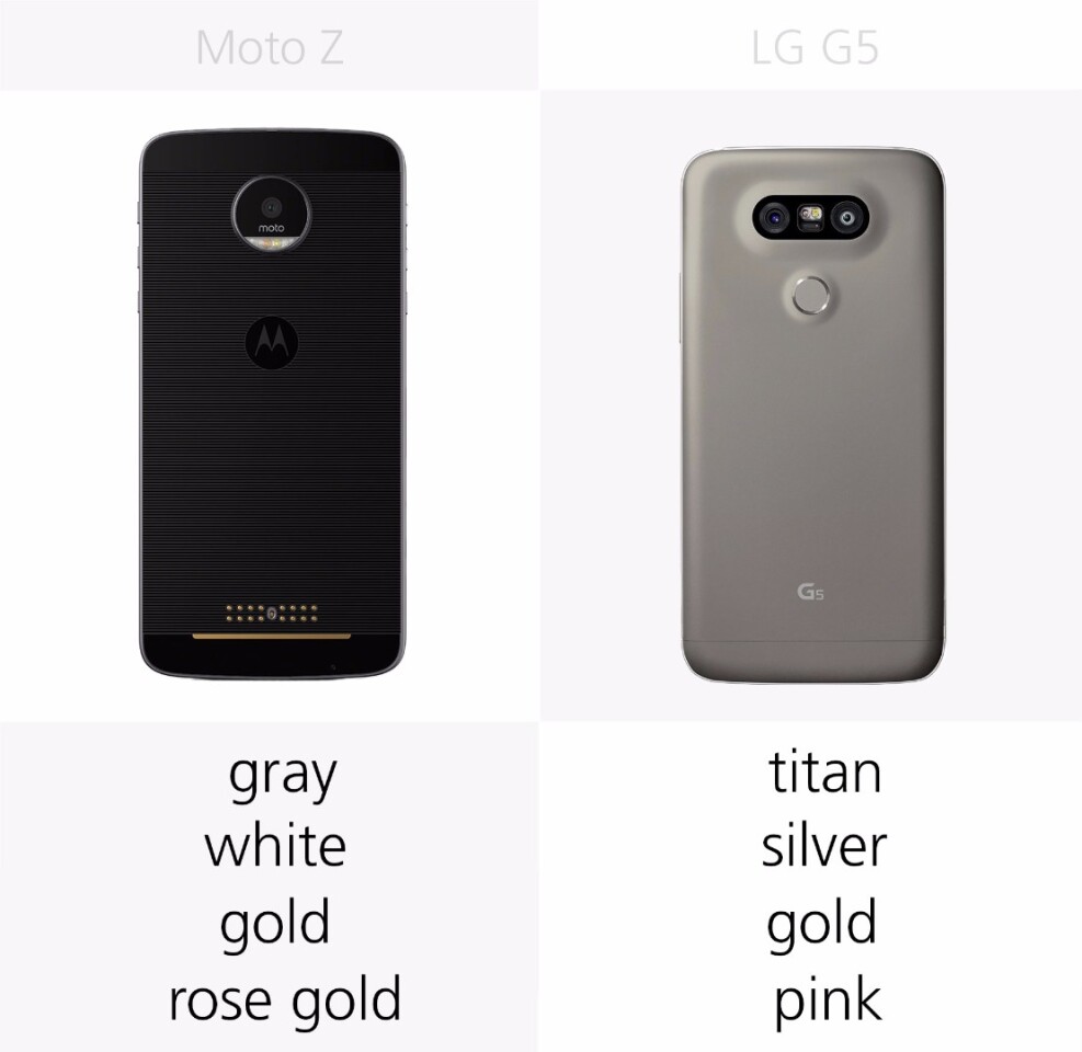 Color options