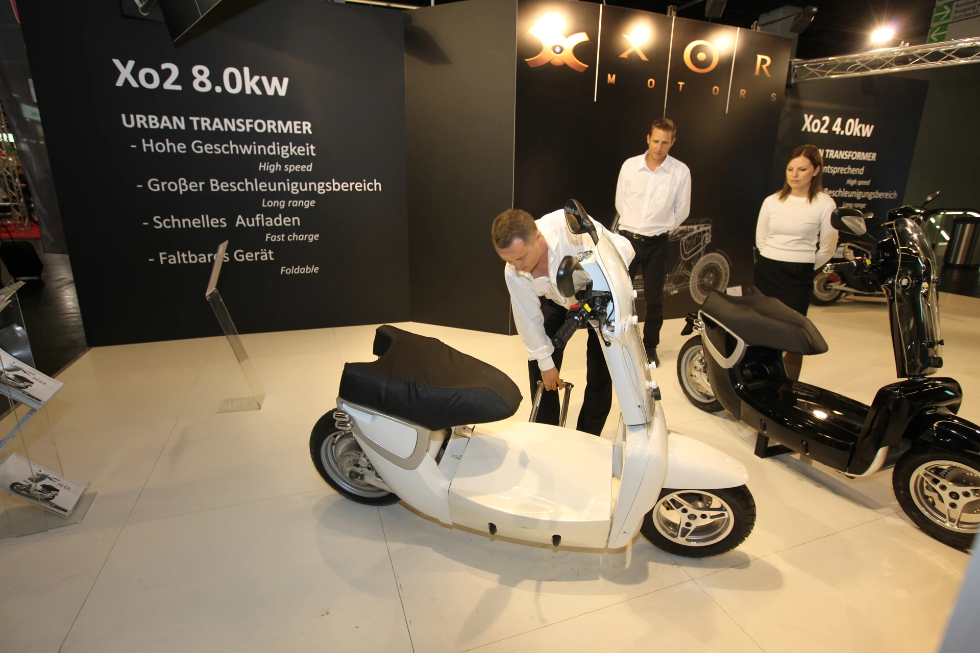 The XOR Urban Transporter folding scooter