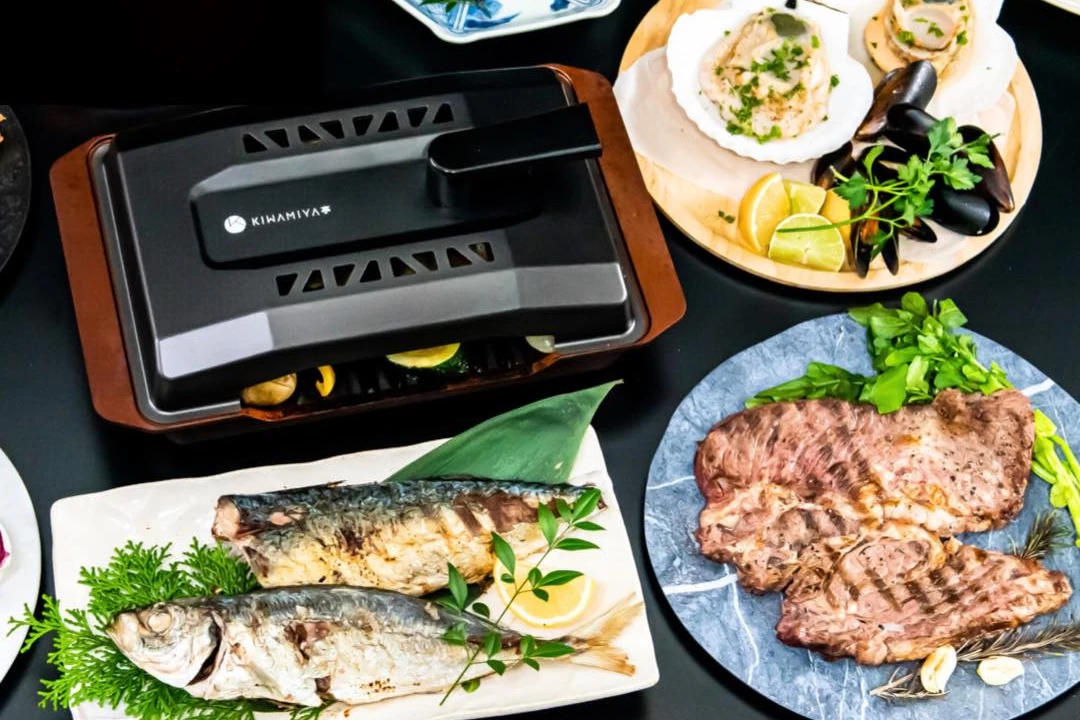 The Grill-X surrounded by some of its handiwork