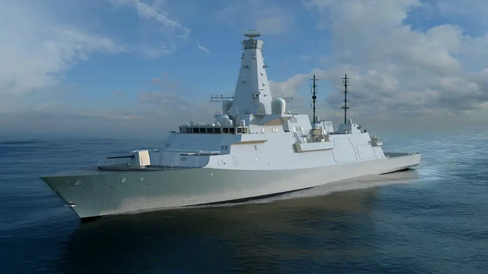 The Type 26 HMS Glasgow
