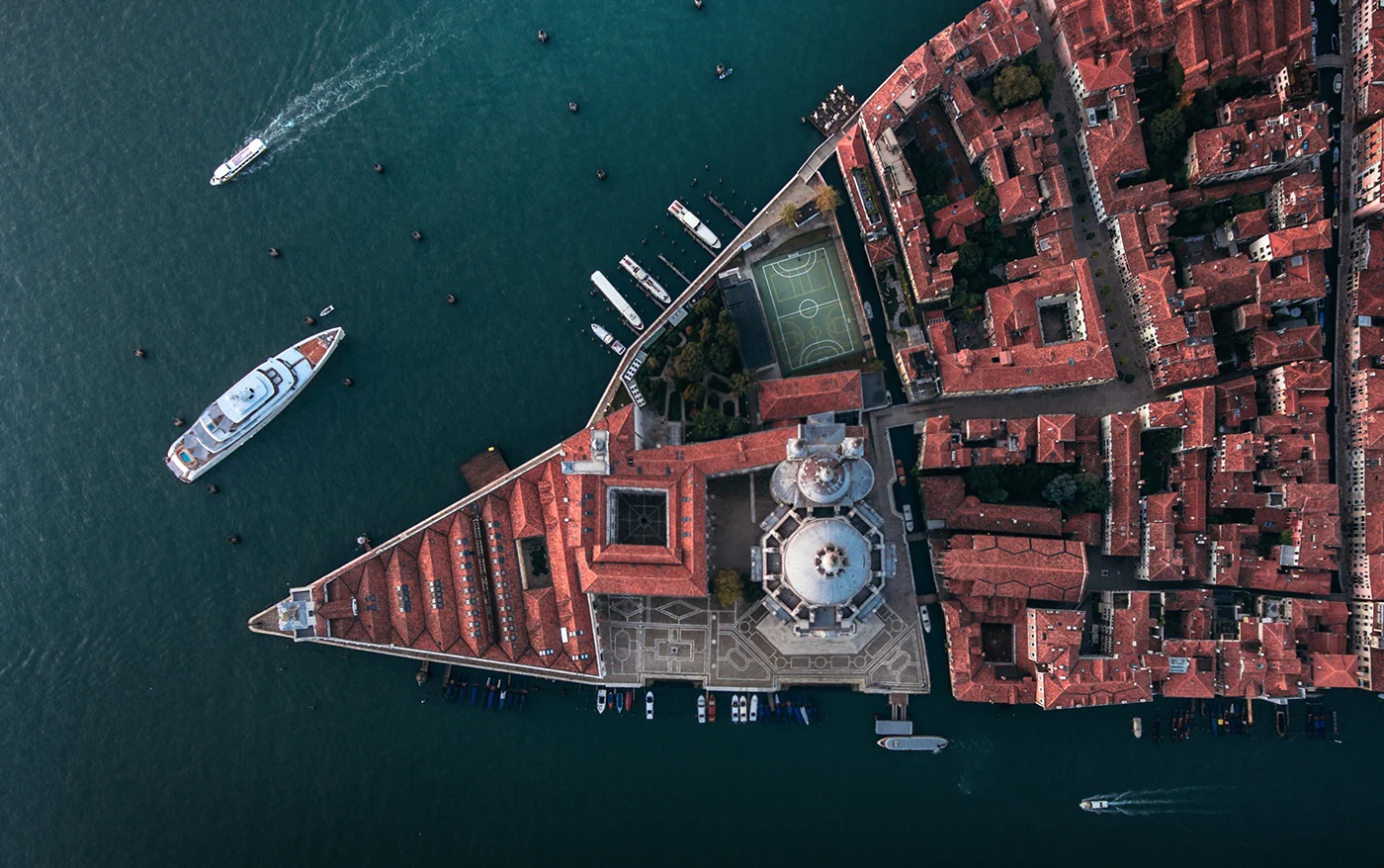 Venice - shot with a DJI Phantom 4. (Credit: Dimitar Karanikolov / Behance CC BY-NC-ND 4.0)