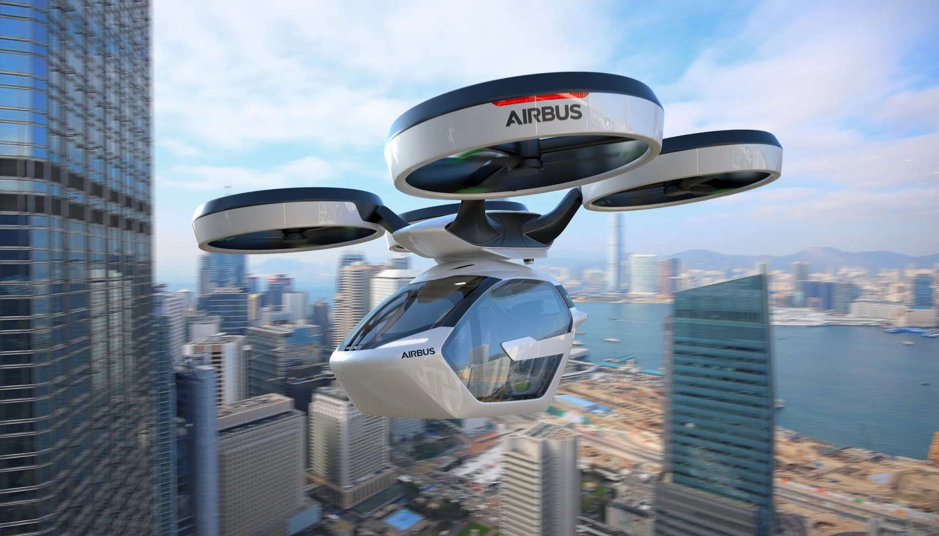 The Pop.Up concept could soar high above city traffic