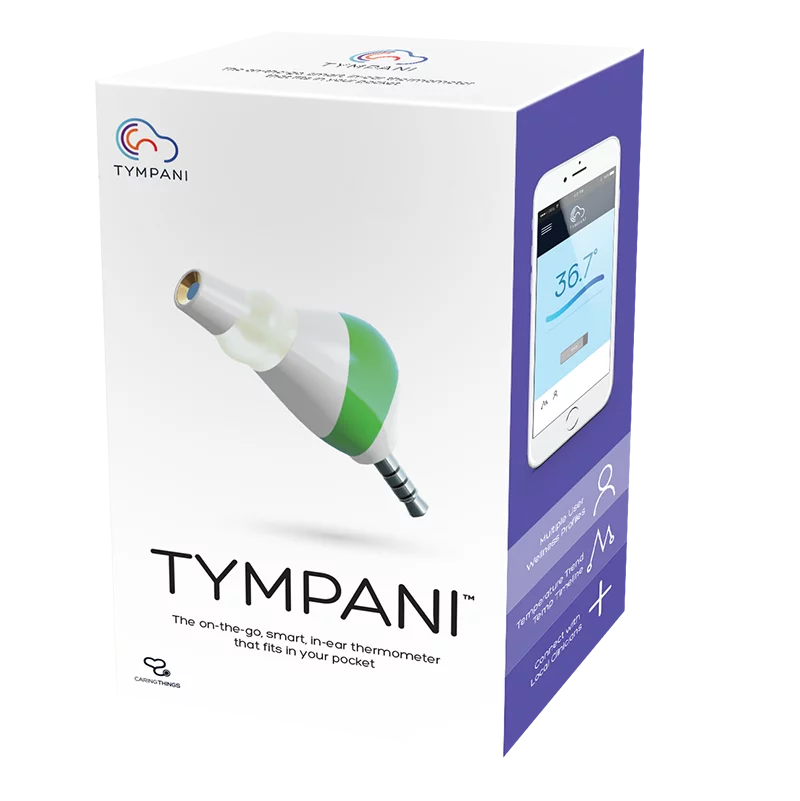 Tympani smart thermometer is expected to ship in December