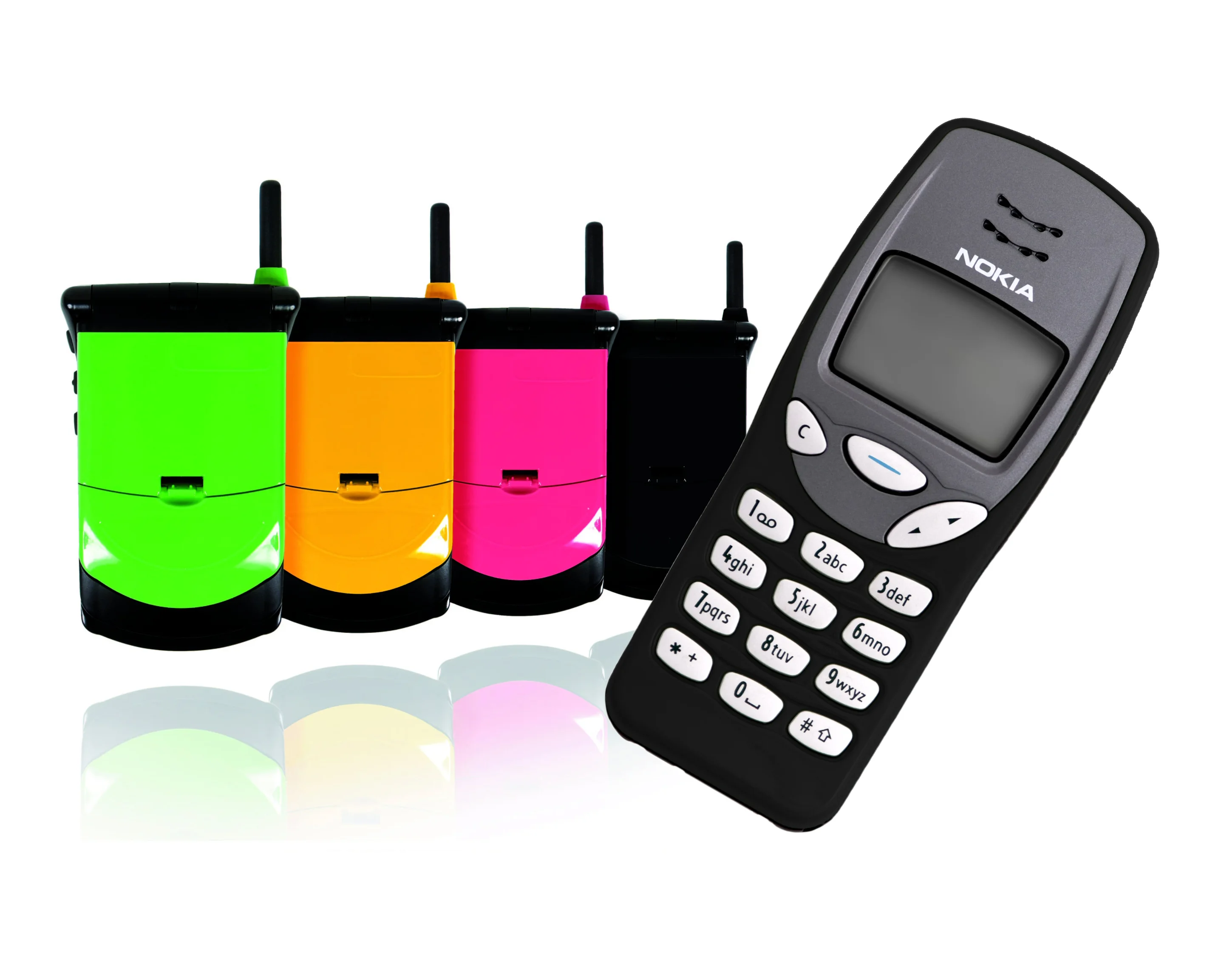 French company Lekki has secured a supply of classic, second-hand mobile phones from the 1990s and has refurbished and revamped them for resale