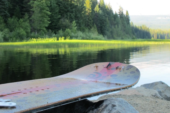 The Signal Snowboards fly fishing board provides entertainment throughout the year