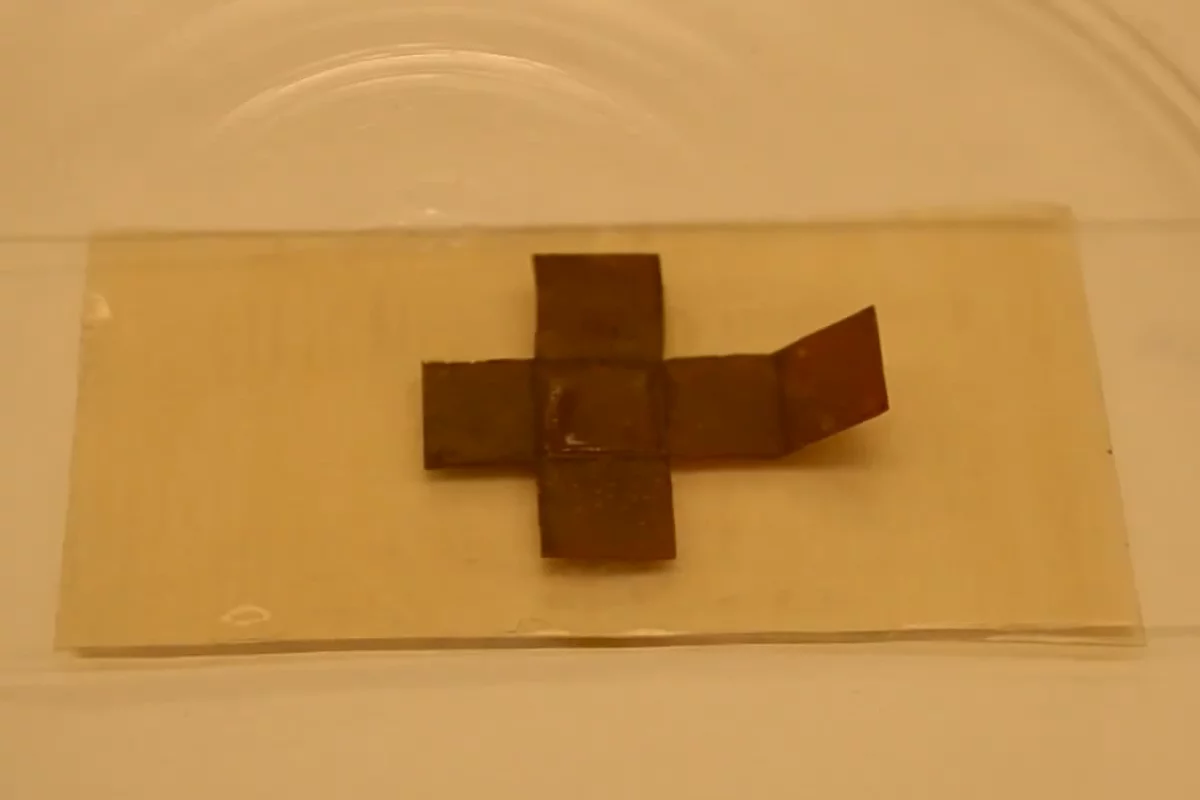 Scientists have created a new smart material that can heal itself and change shape when exposed to heat and light