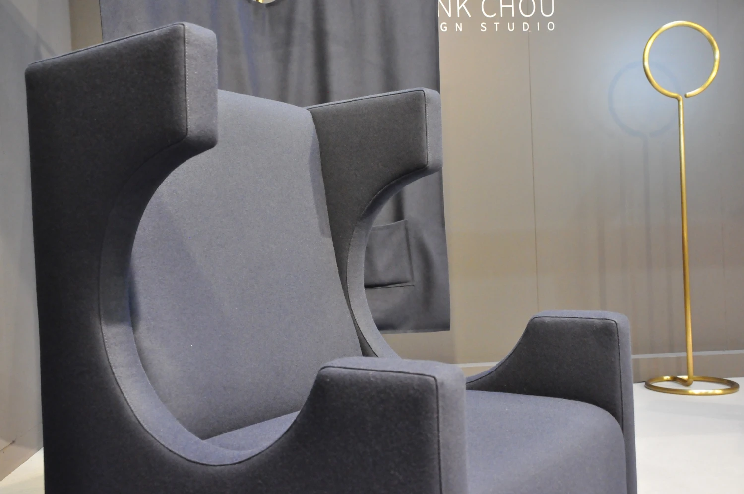Cubic armchair by young designer Frank Chou
