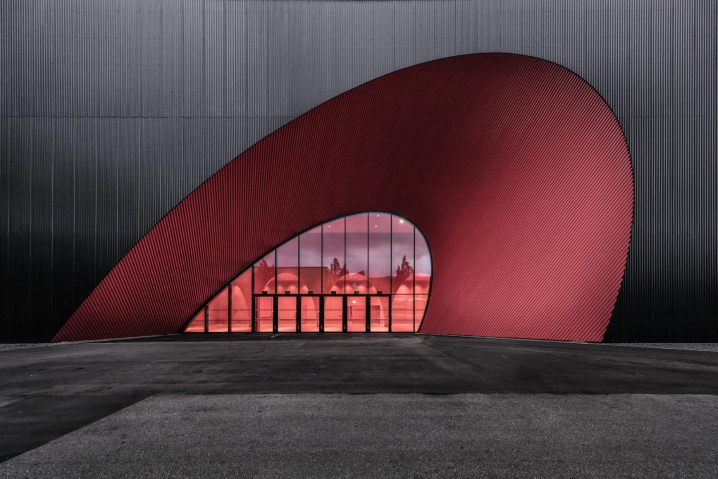 Marte.Marte Architects - Jury Prize for Best Use of Color - Messe Dornbirn Exhibition and Event Halls 09-12, Dornbirn