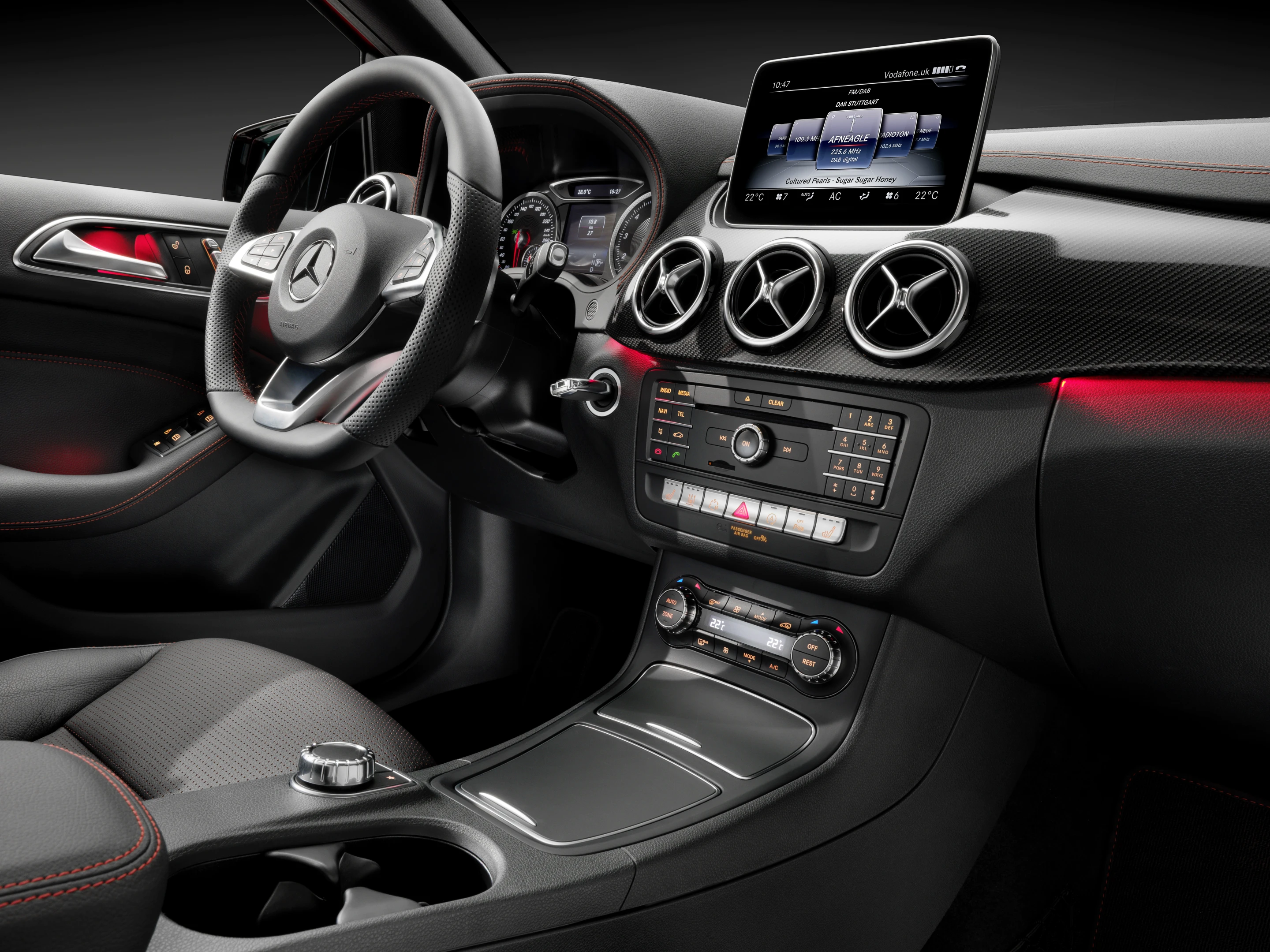 The Mercedes B-Class interior remains largely unchanged