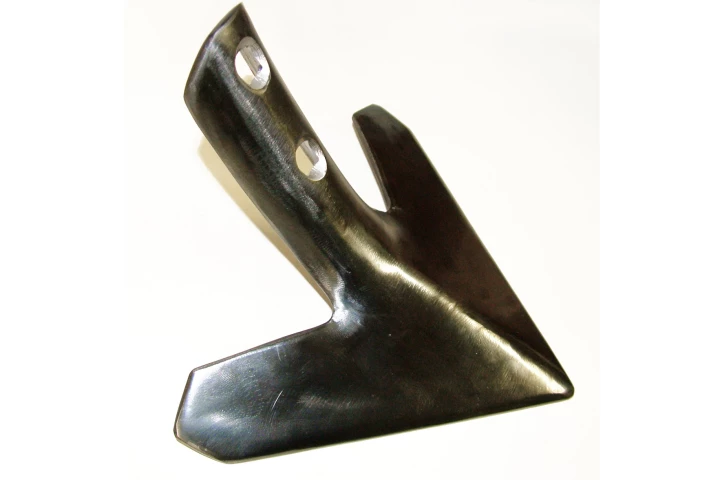 DLC-coated plowshare (Image: Martin Horner/Fraunhofer IWM)