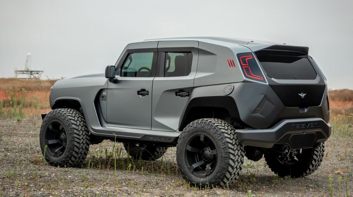 نتيجة بحث الصور عن 2020 Rezvani Tank X