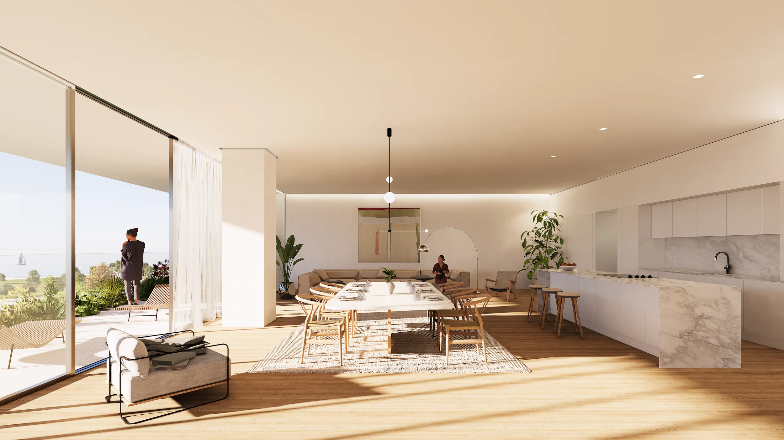 Park Rise will contain 88 luxury apartments, ranging from one to five bedrooms and offering excellent views of the coastline