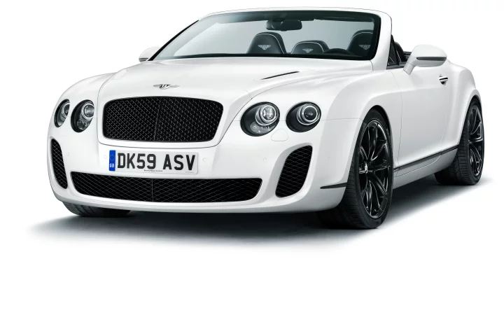 The new Bentley Supersports Convertible ... claimed to be the world's fastest four-seater drop top