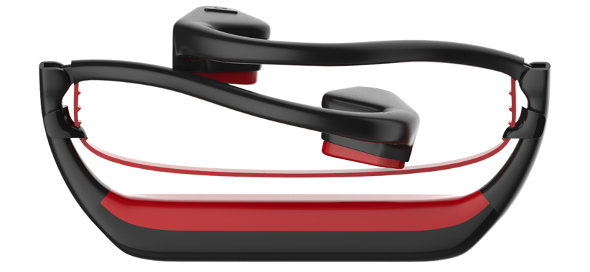 The arms of the Headbones are flexible to help ensure a good fit
