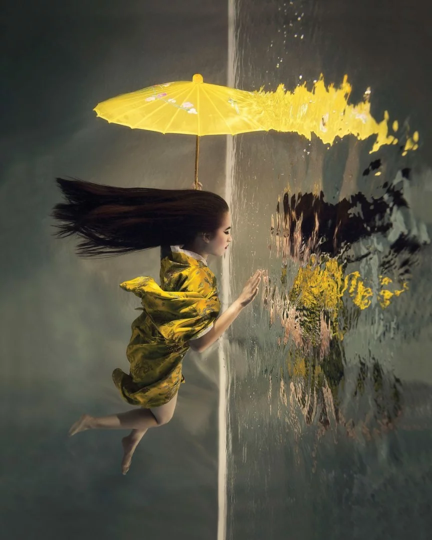 Lucie Drlikova took 2nd place in the Conceptual category with this clever composition entitled "What Matters Most Is How You See Yourself"