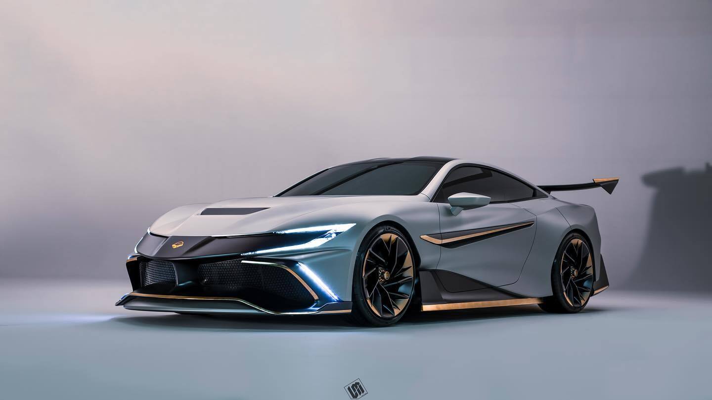 The Naran's design sticks to a pretty tried and tested coupe shape, hoping that details and materials will set it apart