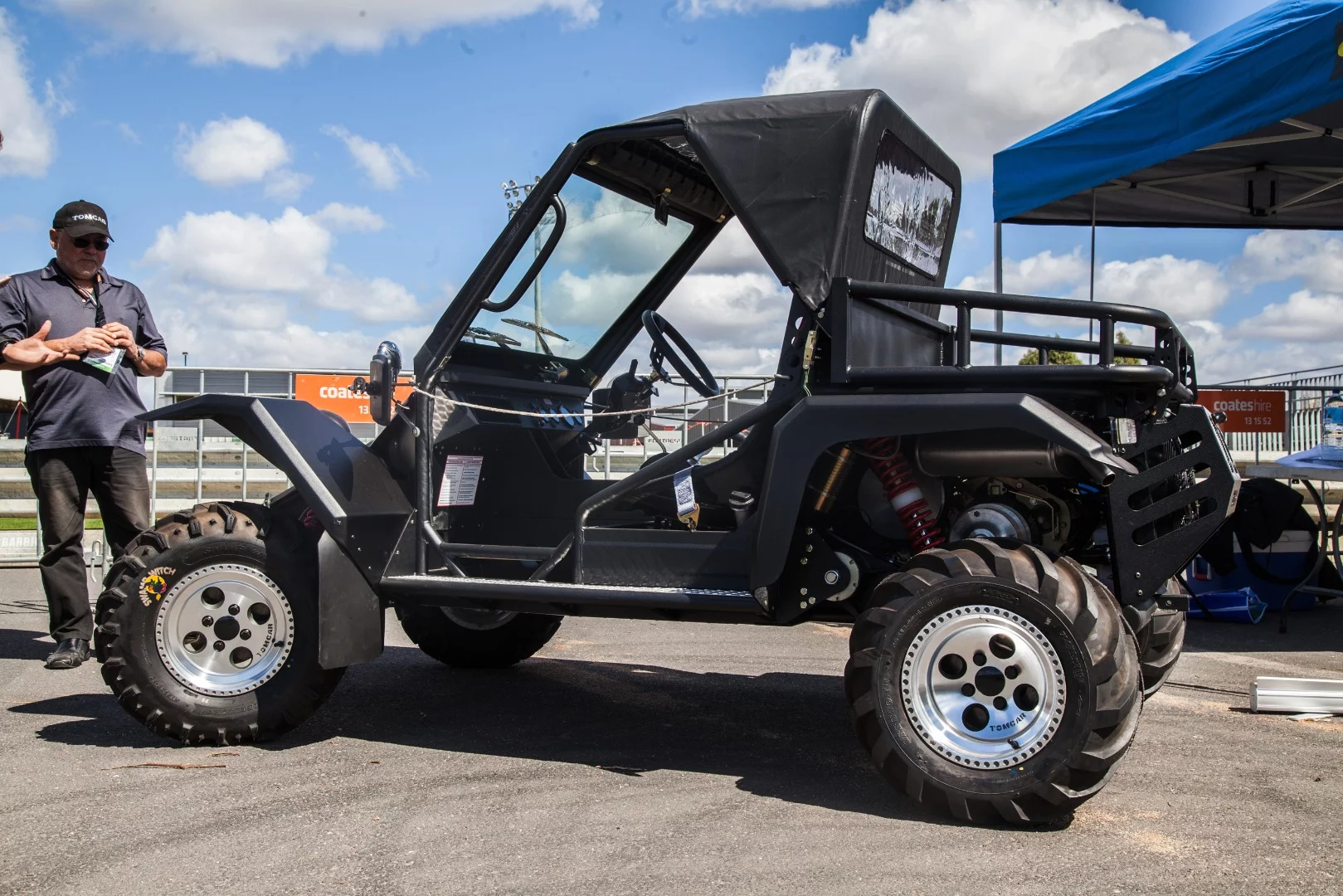 All Tomcars are built around a strong steel frame (Photo: Nick Lavars/Gizmag.com)