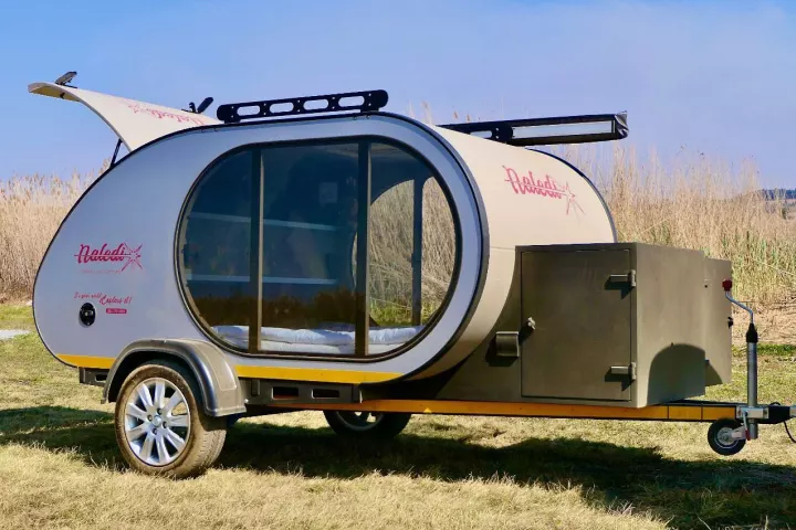Naledi brings bigger side views to teardrop camping