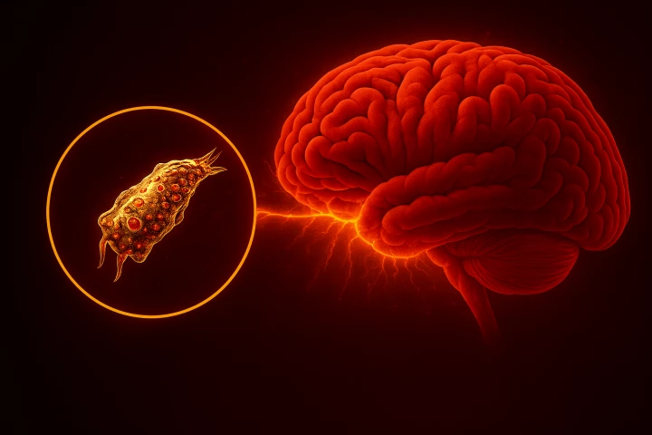 While infection from it is rare, the brain-eating amoeba has a formidable kill rate