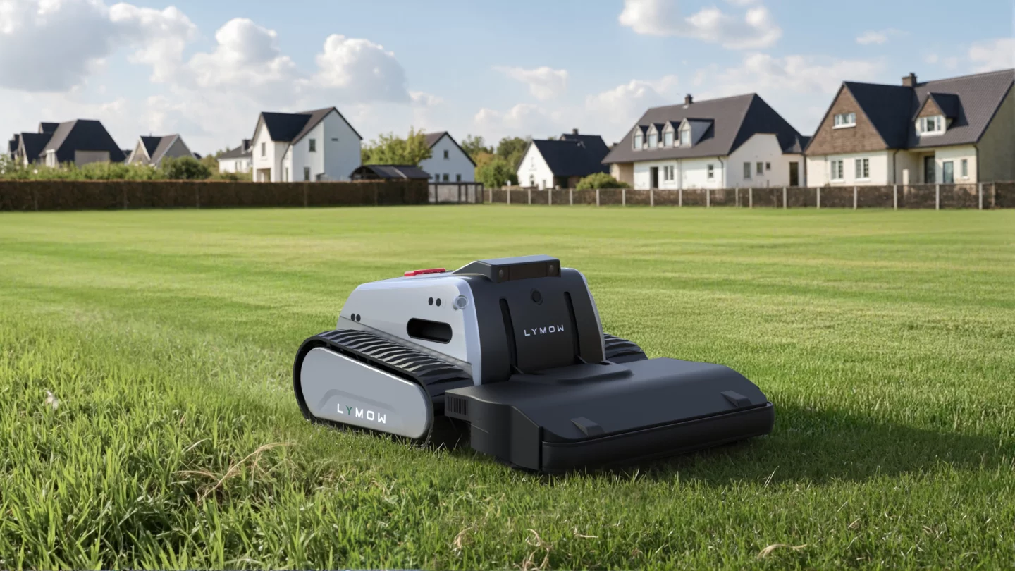 The Lymow One employs RTK (Real-Time Kinematic) and Vision AI navigation to map your lawn precisely