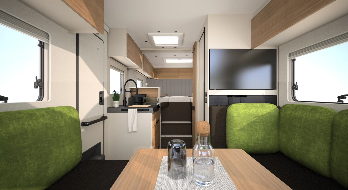 Bürstner plans a number of different colors and