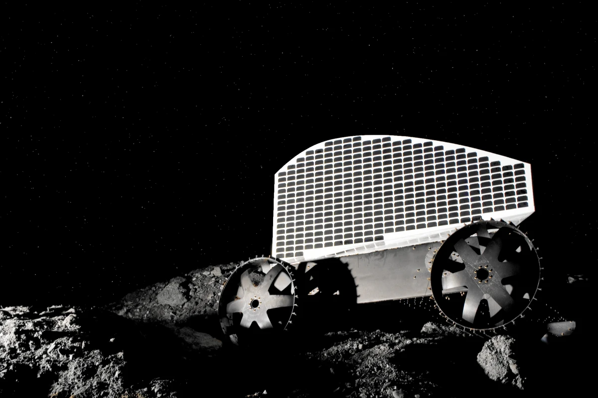 The Polaris lunar water prospecting robot prototyple