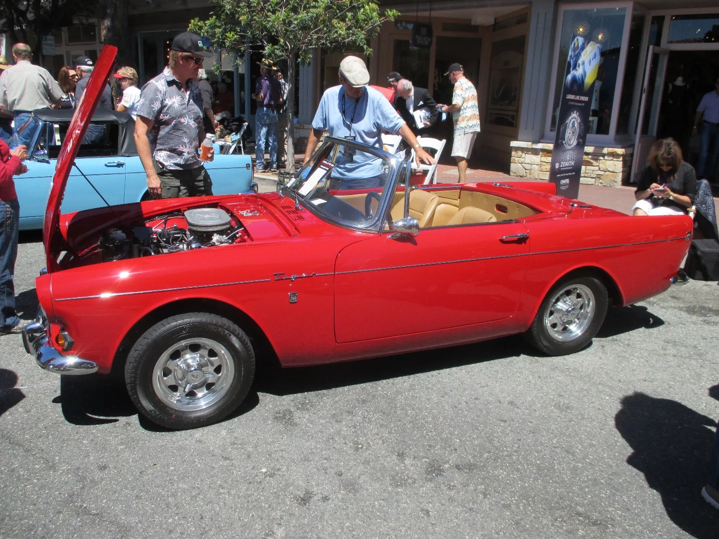 1966 Sunbeam Tiger on Ocean Ave.