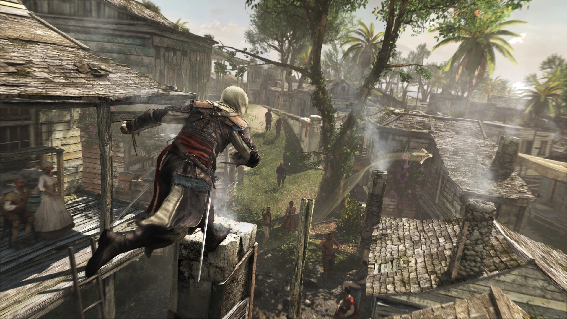 Judging by the limited section I witnessed, there may be fewer surprises once Kenway makes it onto dry land