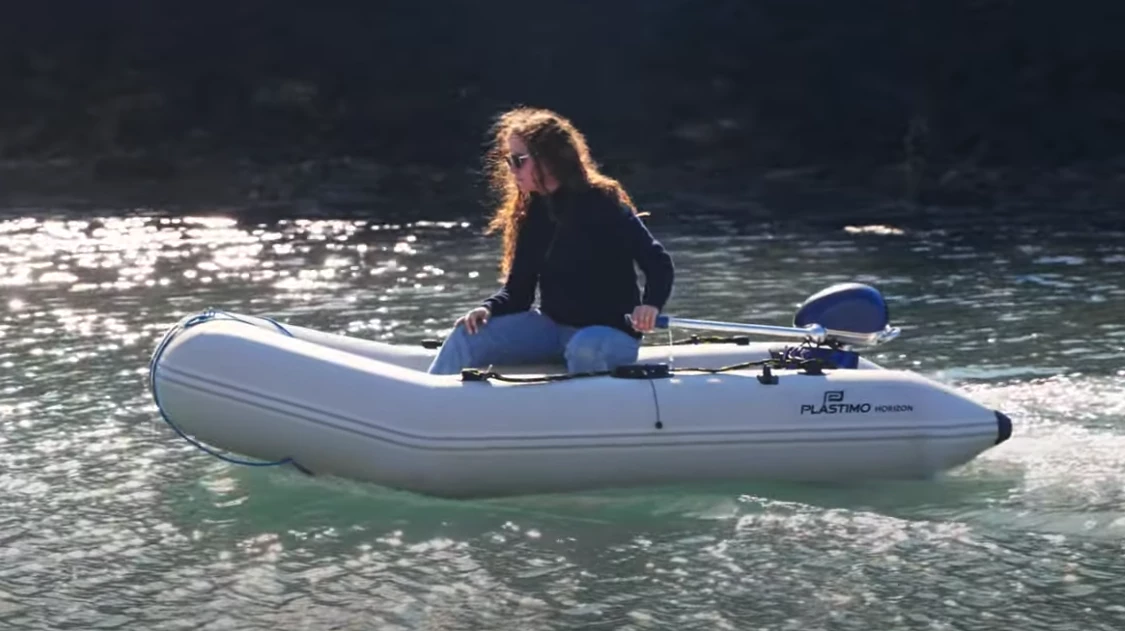 The 5-hp FinS is designed for small vessels like inflatable dinghies