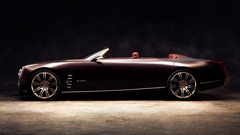 The Cadillac Ciel luxury open tourer concept car