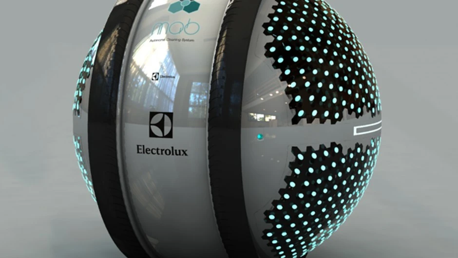 Young designer Adrian Perez Zapata from Colombia, won this year's competition with his automated home cleaner concept entitled "Mab"