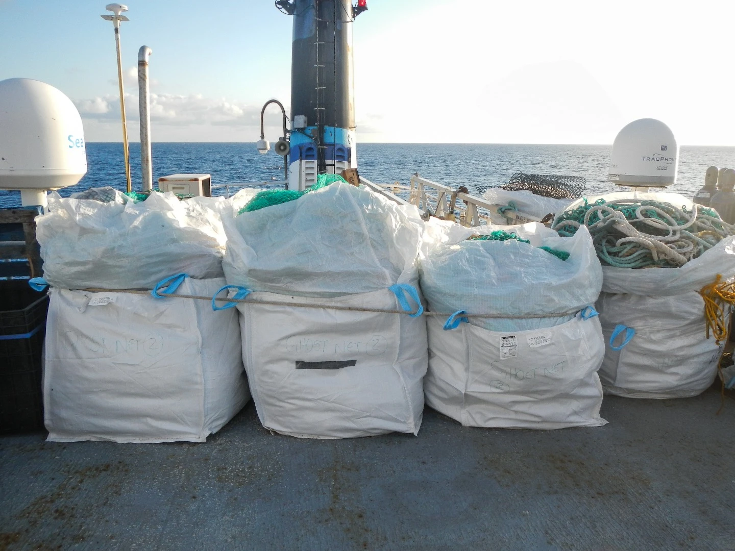 Research vessels collected 1.2 million plastic samples and the aircraft scanned more than 300 sq km (115 sq mi) of ocean as part of a new survey of the Great Pacific Garbage Patch