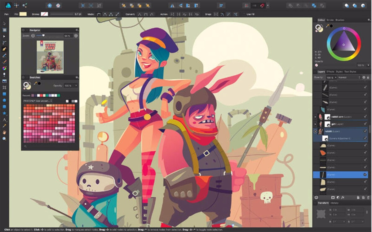Affinity Designer screenshot