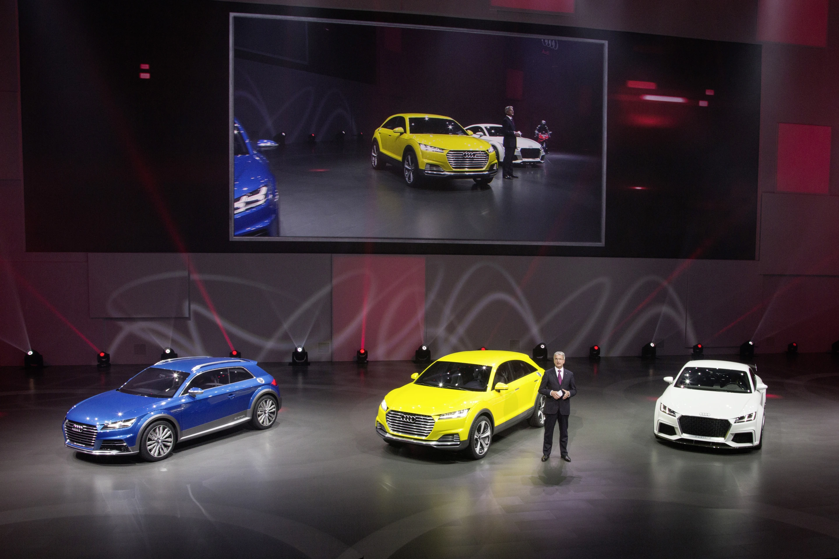 The Audi TT offroad concept takes center stage in Beijing