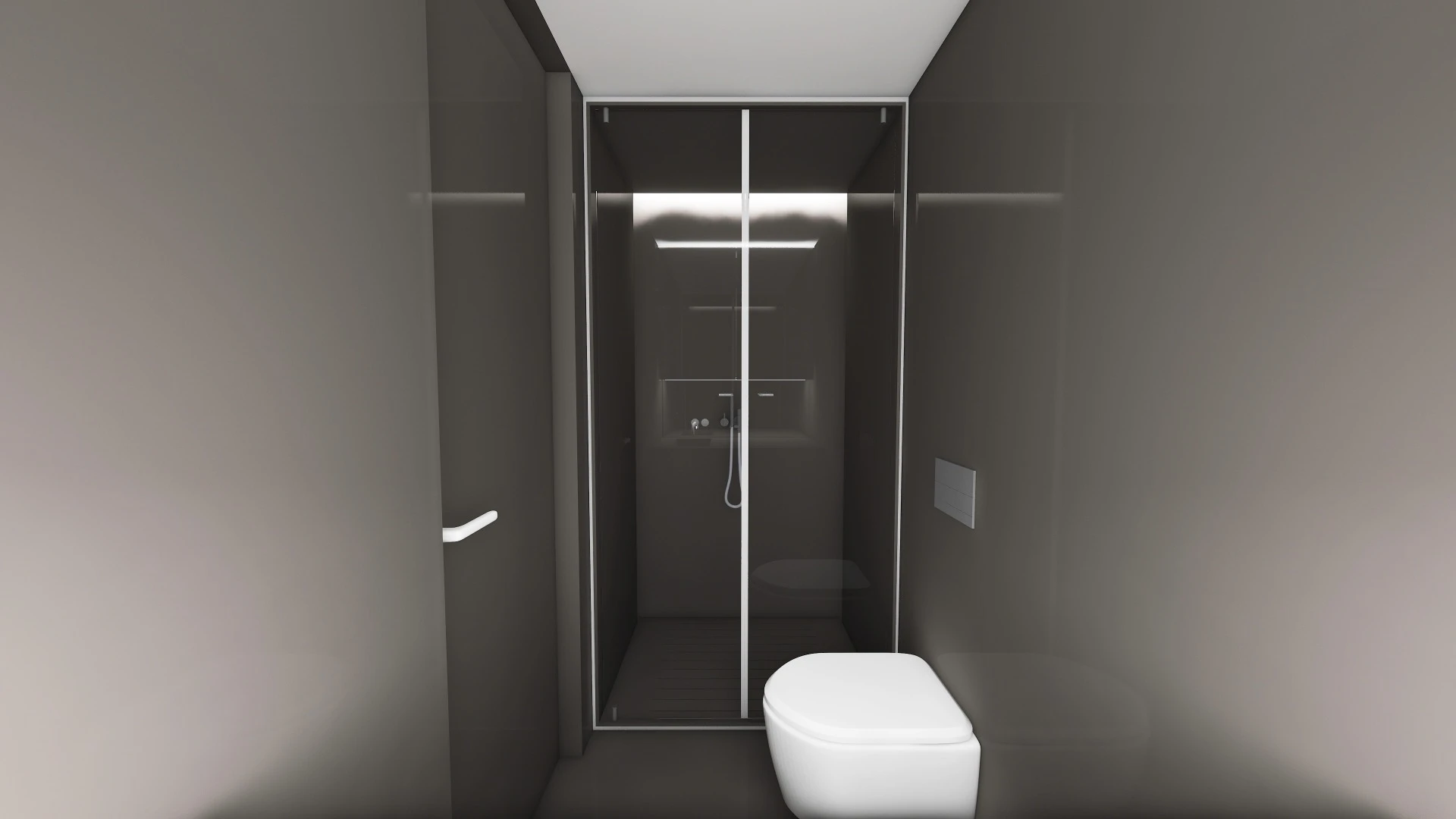The Space's bathroom