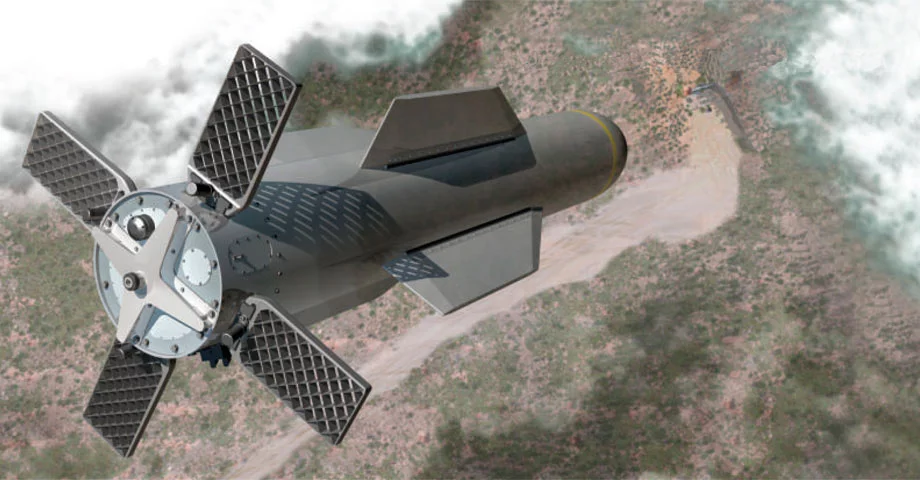 An artist's impression of the GBU-57A/B
