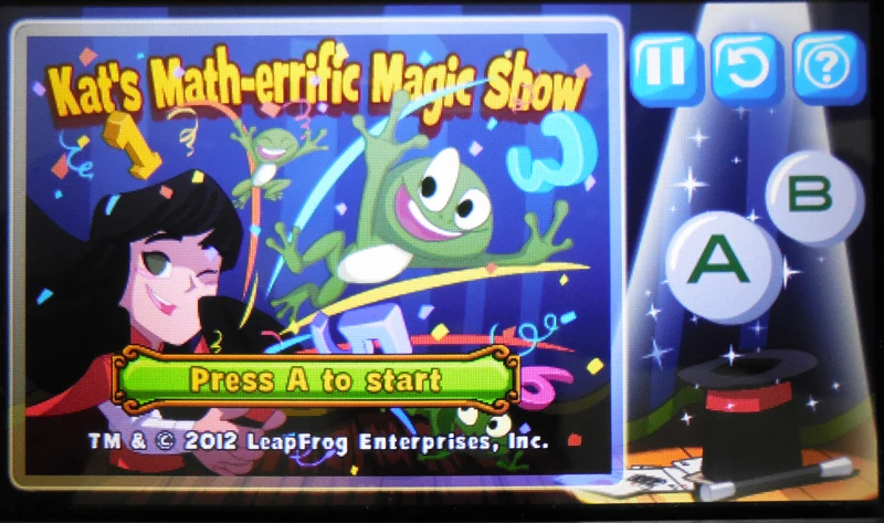 The 'Kat's Math-errific Math Show' game teaches kids basic math during gameplay (Photo: Lakshmi Sandhana/Gizmag)