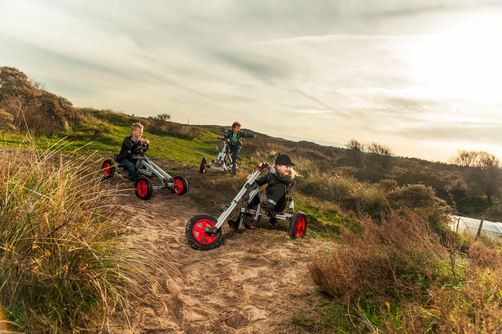 The reconstructible Infento lets young designers build 19 models of scooters, bikes, trikes, carts, and sledges