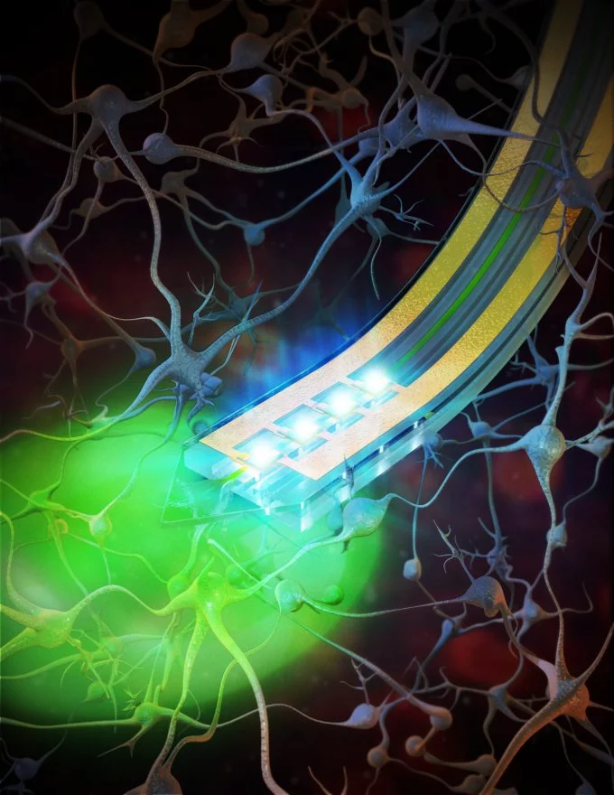 Tiny, implantable devices capable of delivering light or drugs to specific areas of the brain have the potential to improve drug delivery and reduce side effects