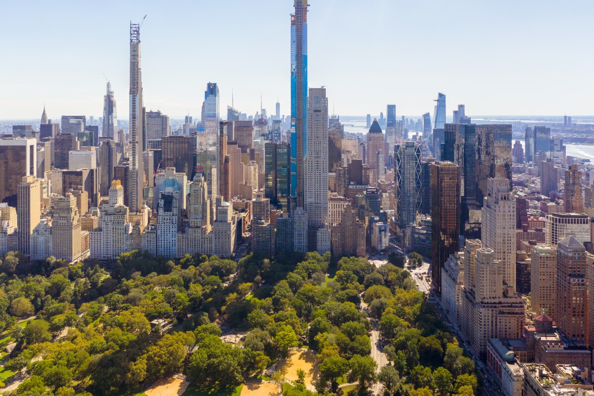 World S Tallest Residential Skyser Tops Out In Nyc World S Tallest Residential Skyser