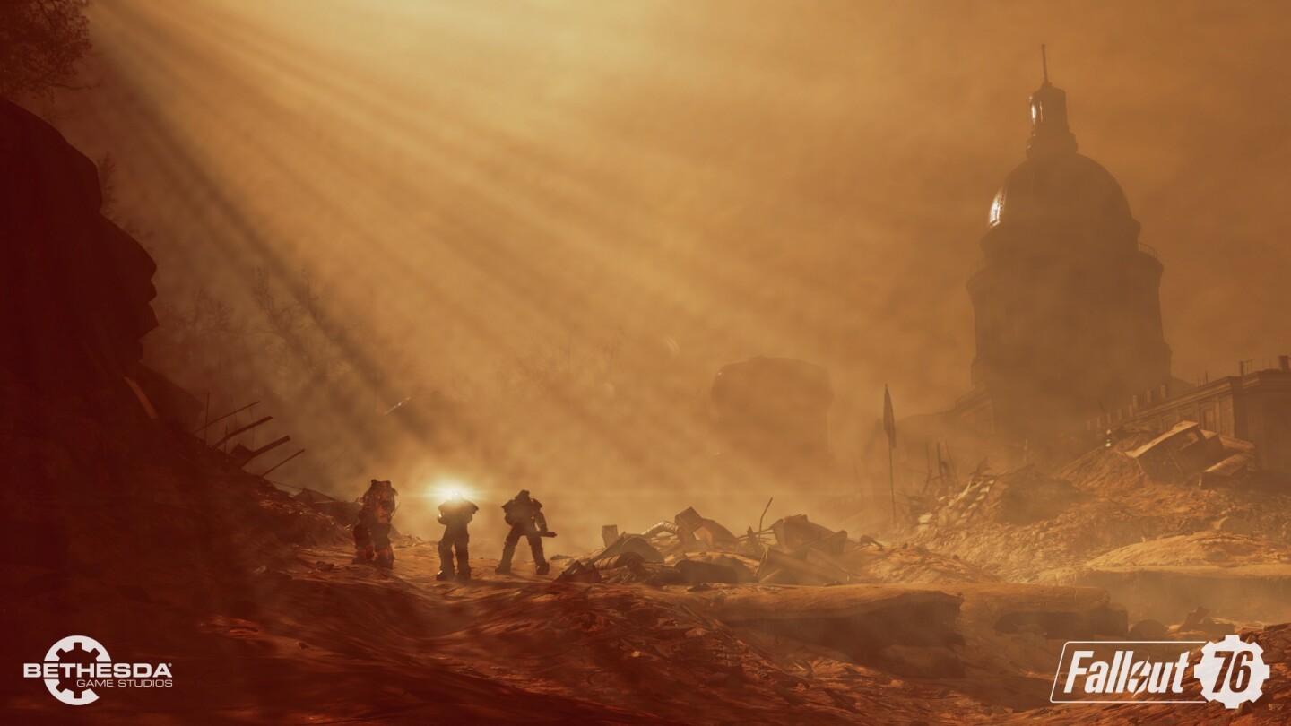 Fallout 76 is the first multiplayer game set in this retro-futuristic post-apocalypse