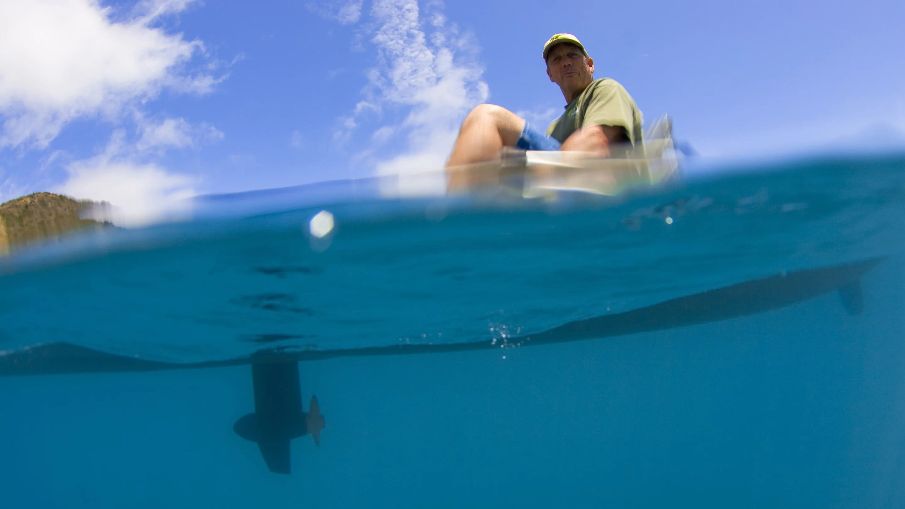 Hobie's new eVOLVE electric drive.