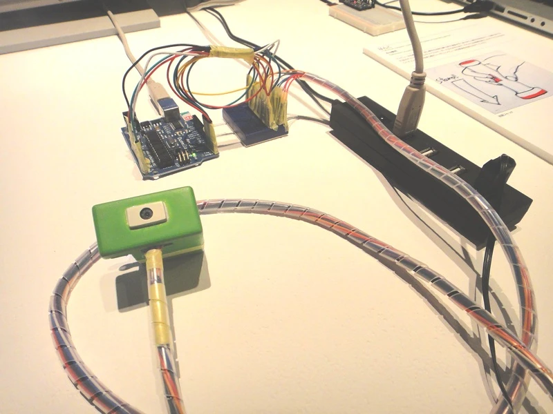 The prototype Ubi-Camera (Photo: DigInfo)