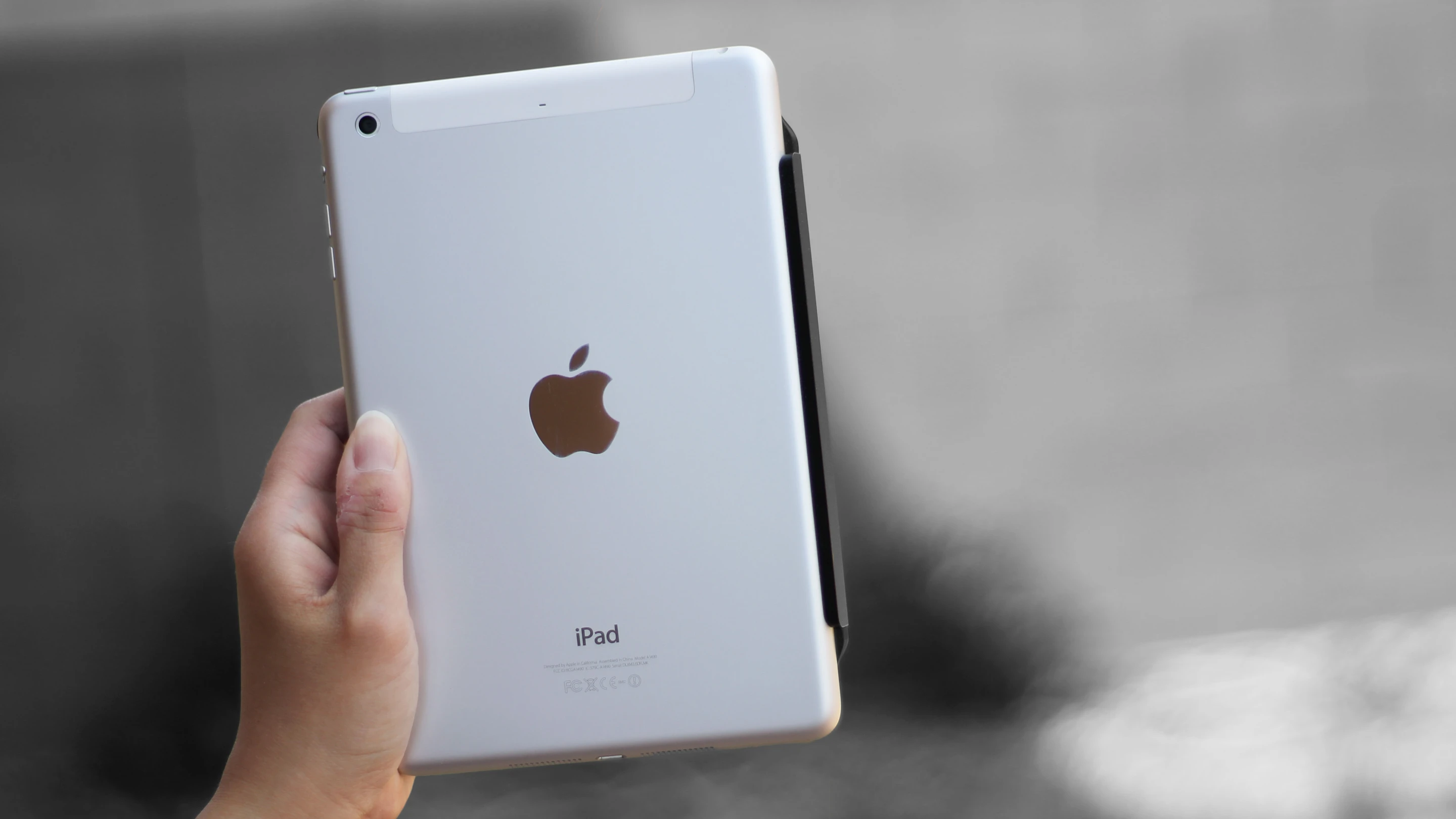 Back of the iPad mini with Retina Display