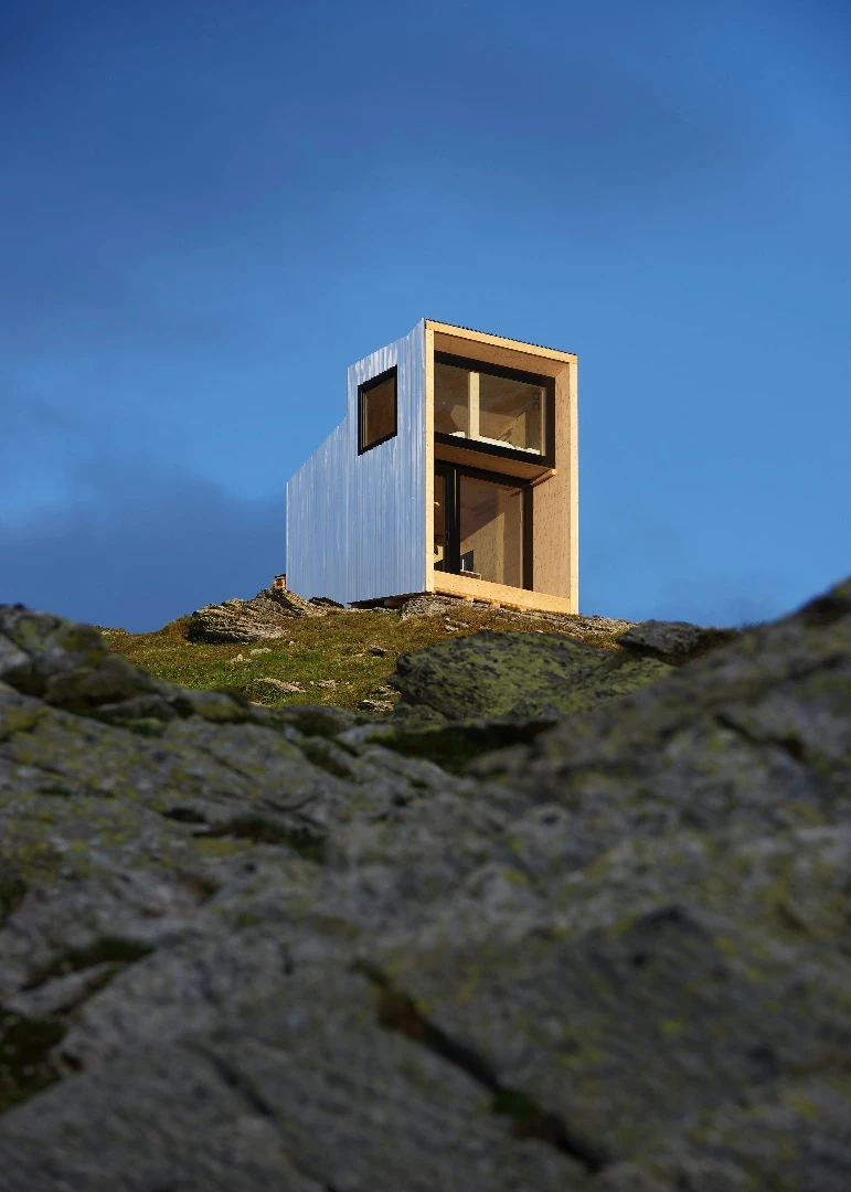 The On Mountain Hut sleeps up to two people