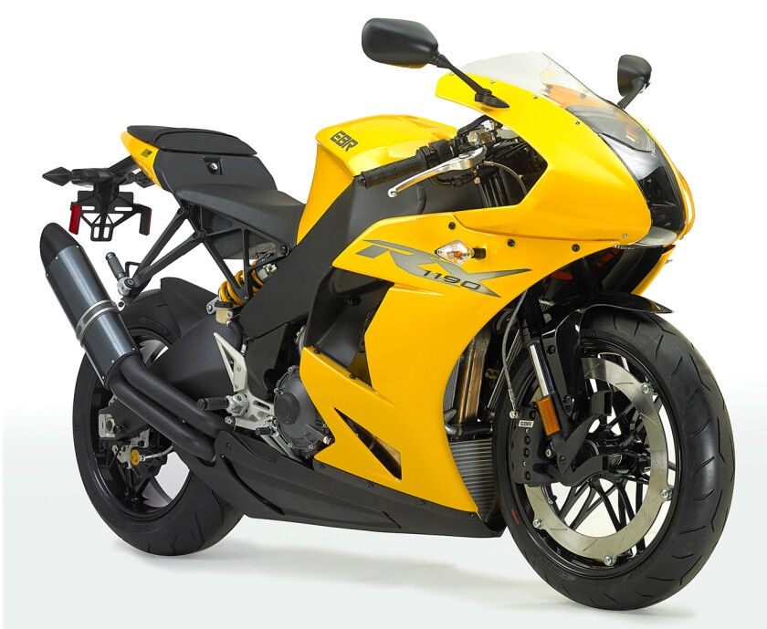 The 2014 EBR 1190RX was unveiled in October 2013 and will have its first competitive outing in the first round of the World Superbike Championships this coming weekend - February 22-23, 2014