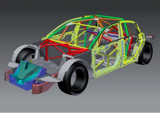 CAD Modelling is essential to creating a competitive car