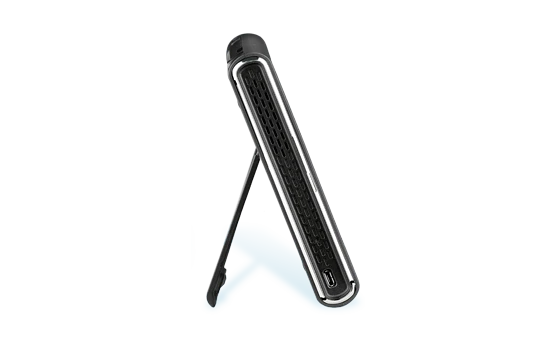 The SmartPad has its own built-in stand