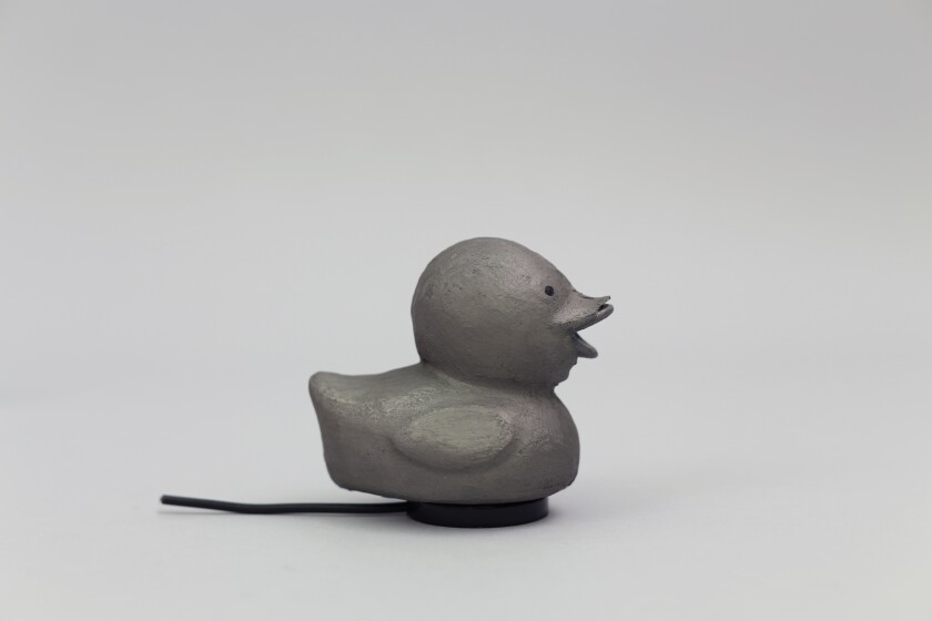 These 3D-printed speakers can reproduce sound to about 60 decibels (Photo: Disney Research)