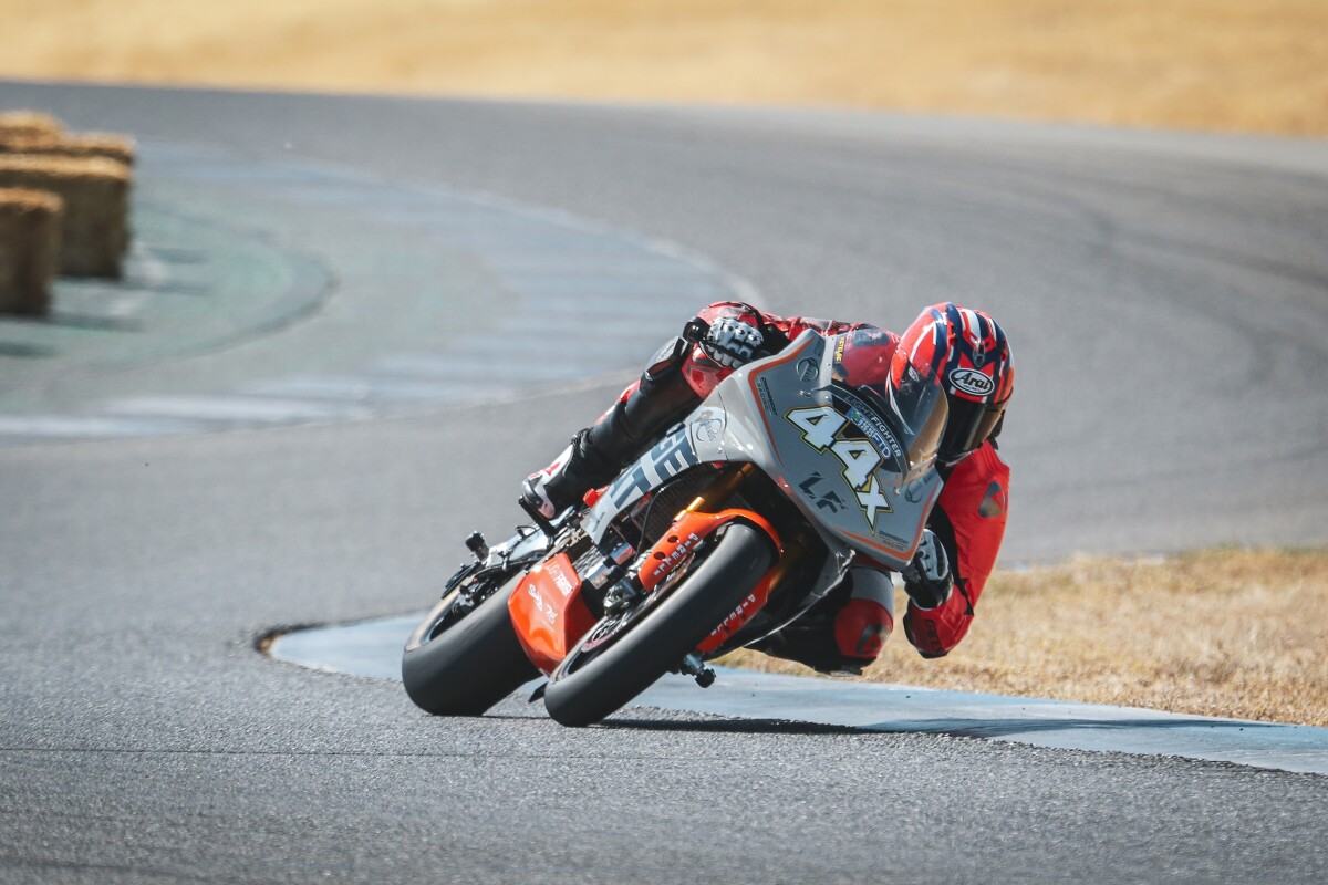 Lightfighter EV racer blends superbike power with lightweight handling